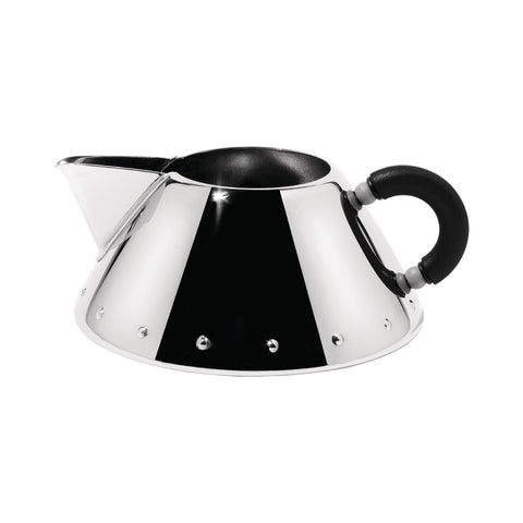 ALESSI BOLLITORE CON UCCELLINO NERO 9093B