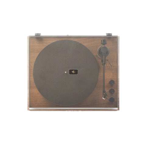 GIRADISCHI STAVE RECORD PLAYER CR6046A-WAGL4 WALNUT GOLD CROSLEY