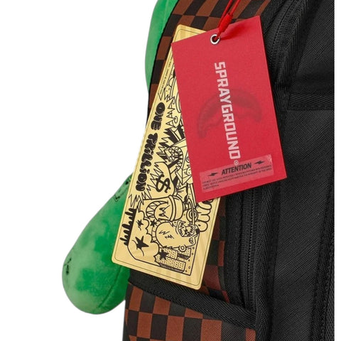 ZAINO BEAR POUCH 2IN1 910B8856NSZ GREEN SPRAYGROND