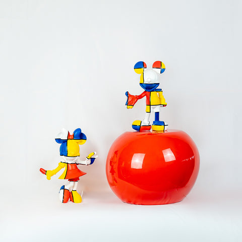 SCULPTURE MINNIE WELCOME ART COLLECTION 1 31 CM DISST03102MD LEBLON DELIENNE