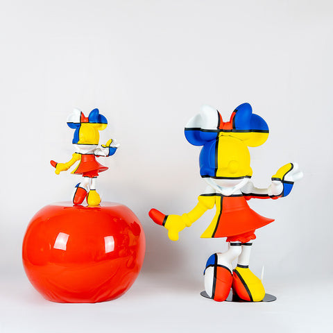 SCULPTURE MINNIE WELCOME ART COLLECTION 1 31 CM DISST03102MD LEBLON DELIENNE