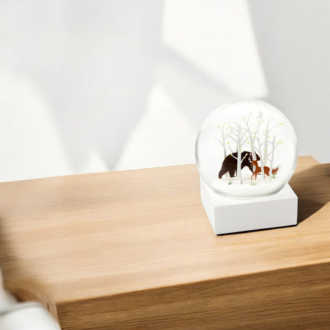FOX AND BEAR CS187-FOX COOL SNOW GLOBES