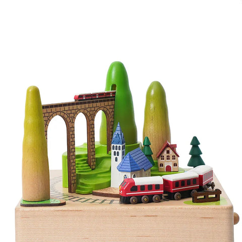 CARILLON MOUNT TRAIN 1060177 WOODERFULLIFE BROWN