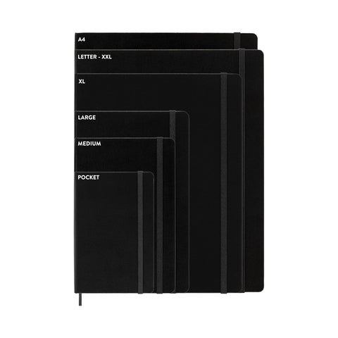 AG. 12 M SETT XL C. MORB NERO MOLESKINE