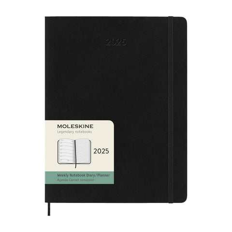 AG. 12 M SETT XL C. MORB NERO MOLESKINE