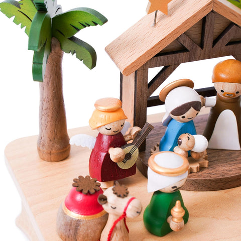 WOODERFULLIFE MUSIC BOX  NATIVITY 1062405/1062405