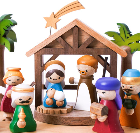 WOODERFULLIFE MUSIC BOX  NATIVITY 1062405/1062405