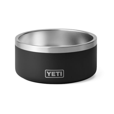 BOOMER DOG BOWL BLACK YETI