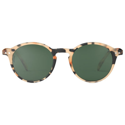 OCCHIALI IZIPIZI SUN POLARIZED MOD. D LIGHT TORTOISE GREEN LENSES