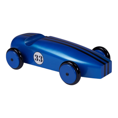 AUTHENTIC MODELS WOOD CAR BLUE AR063