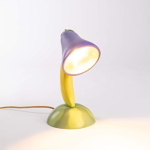 LAMPADA DA TAVOLO IN RESINA VITAMIN SELETTI CM 23X15 H31 - AUBERGINE ART. 1537