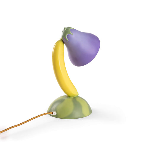 LAMPADA DA TAVOLO IN RESINA VITAMIN SELETTI CM 23X15 H31 - AUBERGINE ART. 1537