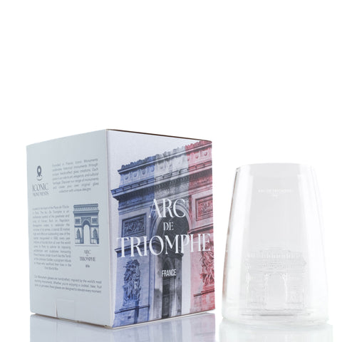 BICCHIERE ICONIC MONUMENTS ARC DE TRIOMPHE AM-VDI-AT ALASKAN MAKER