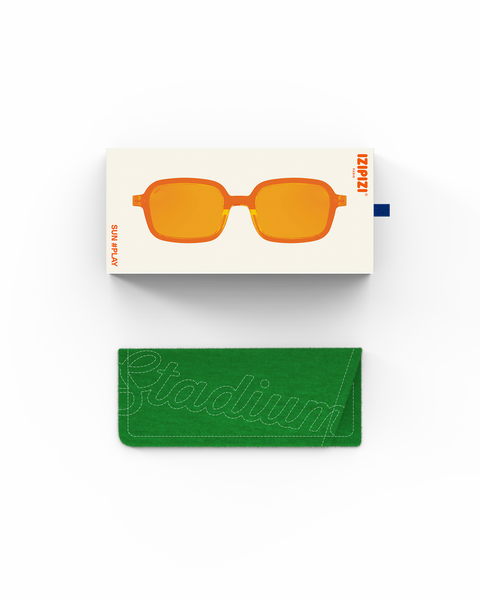 OCCHIALE SUN PLAY ACTIVE, BLUE LENTI +O IZIPIZI YELLOW