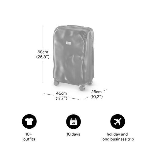 TROLLEY CRASH BAGGAGE ICON CB 162 BLACK