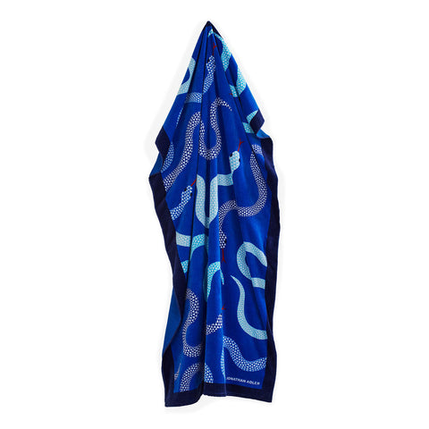 TELO MARE  EDEN BEACH 40X70 ART. 34071 JONATHAN ADLER BLUE