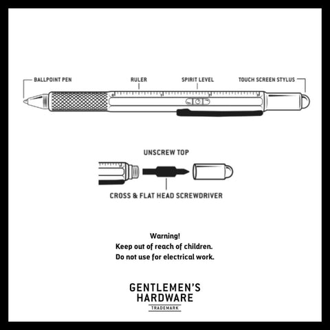 TOOLING PEN GENTLEMEN'S HARDWARE GEN 787UK