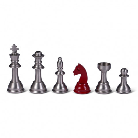 CHESS SET METAL AUTHENTIC MODELS GR033