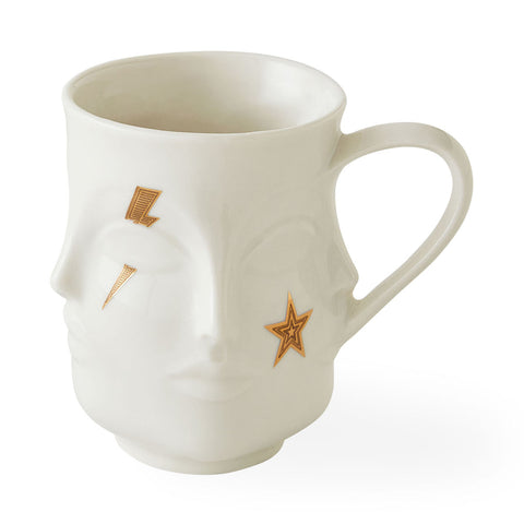 TAZZA GILDED MUSE DORA MAAR ART. 33695 JONATAN ADLER WHITE