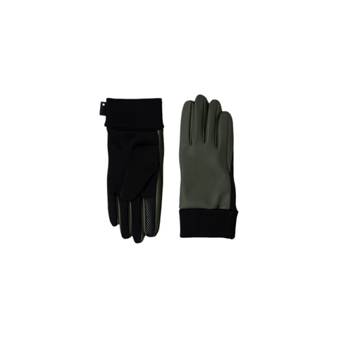 GUANTI GLOVES "M" W1T1 16720 RAINS GREEN