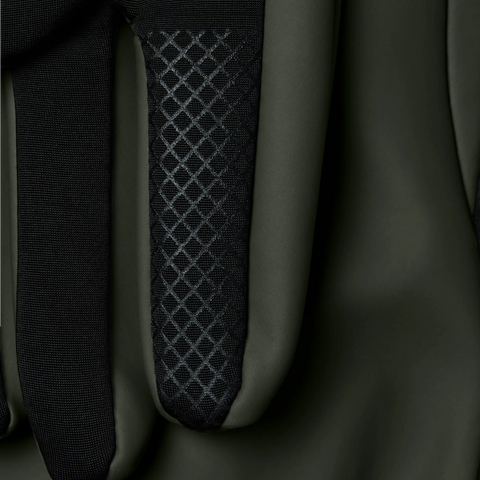 GUANTI GLOVES "M" W1T1 16720 RAINS GREEN