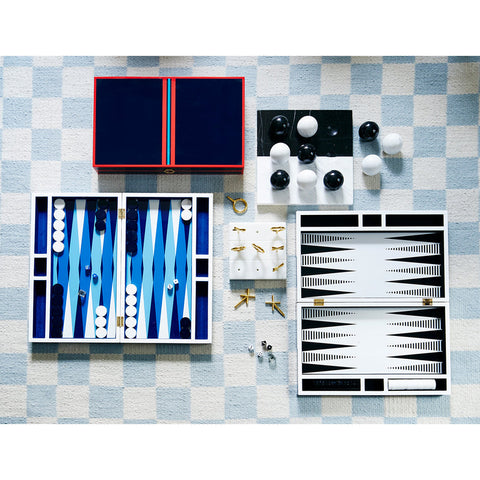 JONATHAN ADLER OP ART BACKGAMMON SET ART. 29779