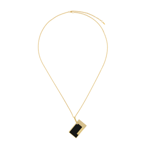 ACCENDINO COLLANA GOLDEN/BLK LACQ. ART. K27077CH S.T. DUPONT