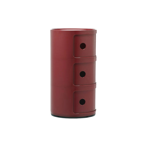 COMPONIBILE KARTELL 3 ELEMENTI BORDEAUX 04967/BO