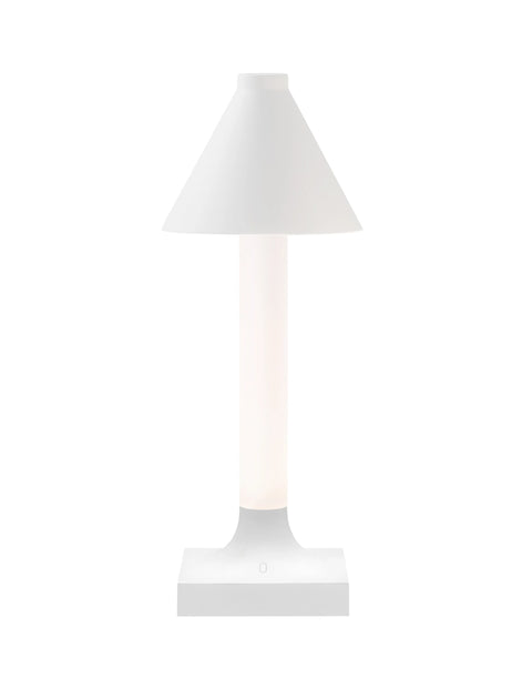 LAMPADA + DIFFUSORE  KARTELL GOODNIGHT BATTERY BIANCO OPACO 09560/BI