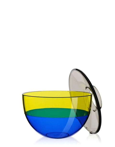 VASO KARTELL SHIBUYA FUME' GIALLO BLU 01221/33