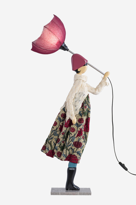 LAMPADA LITTLE GIRL KARNI PARALUME BORDEAUX SKITSO