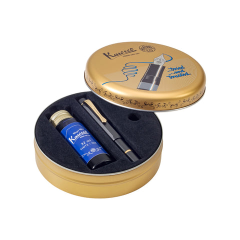 STILOGRAFICA AL SPORT PISTON FILLER STARTER SET B ART. 11000342 KAWECO BLACK