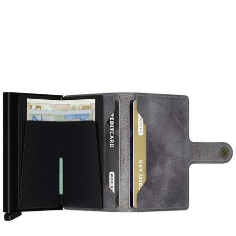 MINIWALLET SECRID VINTAGE grey-black