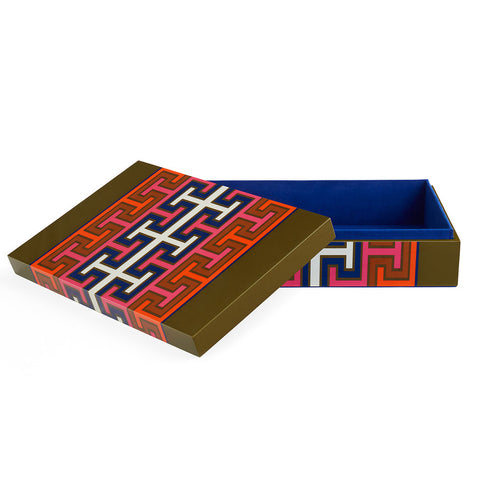 JONATHAN ADLER LACQUER MADRID BOX LARGE ART. 33185