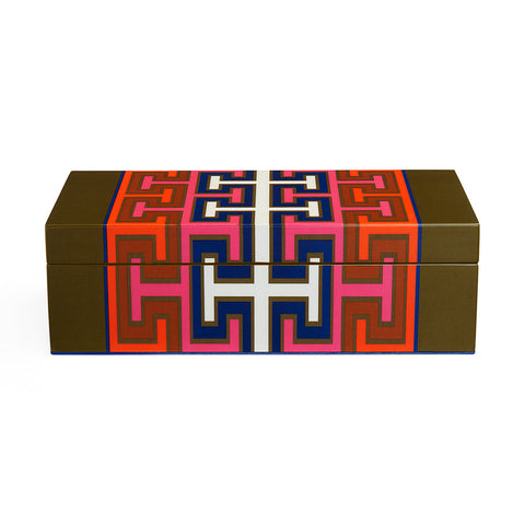 JONATHAN ADLER LACQUER MADRID BOX SMALL ART. 33183