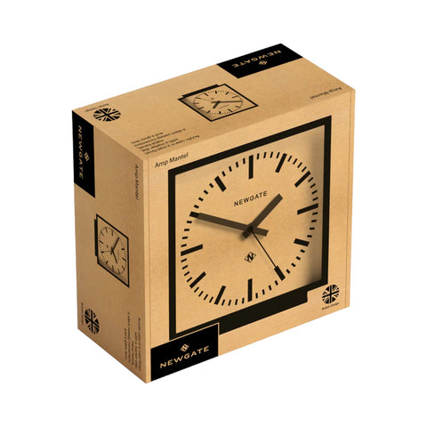OROLOGIO  AMP MANTEL CLOCK BLACK/BLUE MAN/AMP390KICE NEWGATE