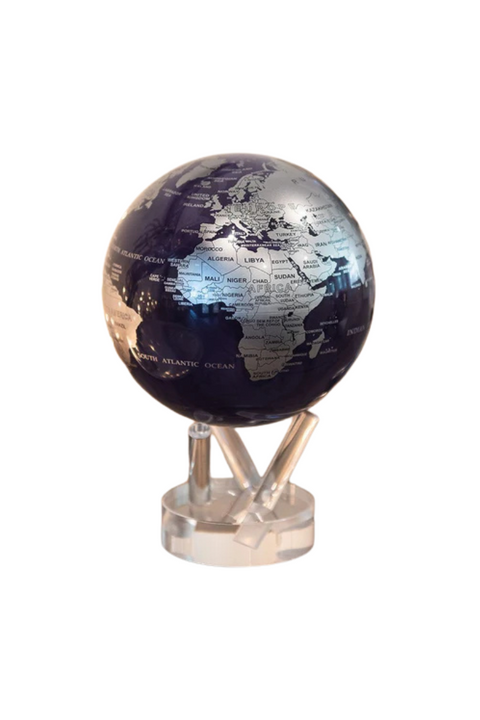 MAPPAMONDO 6" SILVER AND PURPLE MG-6-ISP Mova