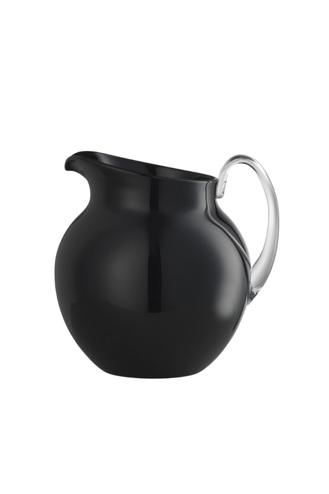 CARAFFA PITCHER PLUTONE SOLID MARIOLUCA GIUSTI BLACK