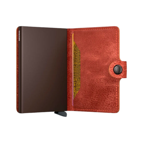 MINIWALLET VINTAGE ORANGE SECRID
