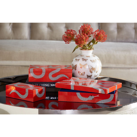 EDEN BOX LARGE ORANGE ART. 30924 JONATHAN ADLER