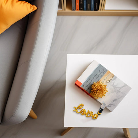 SCULTURA MINI THE COLOR OF LOVE AZZURRO CM.12 ART. BPZ013/A SEQUENZE BLUE