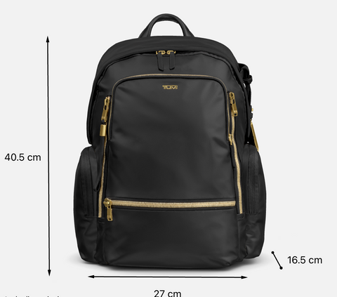 ZAINO TUMI VOYAGER CELINA BLACK-GOLD 146566-2693