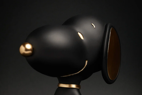 BLOGO DESIGN SNOOPY STANDING BLACK ART. SNOO25-1106 BLOGO DESIGN