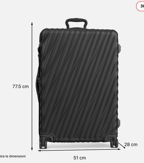 "TUMI TROLLEY 19 DEGREE BLACK ART 139686/1041/0228774D2" 