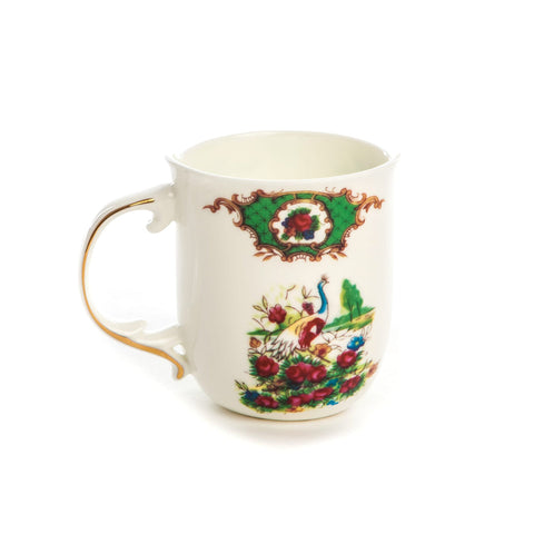 TAZZA PORCELLANA CM 8,5 H 10 ANASTASIA 09751 SELETTI MULTICOLOR