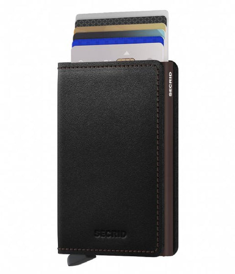 SLIMWALLET SECRID ORIGINAL BLACK-BROWN