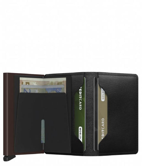 SLIMWALLET SECRID ORIGINAL BLACK-BROWN