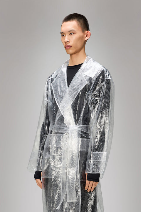 SNAKE OVERCOAT S TRANSPARENT RAINS ART. 25000