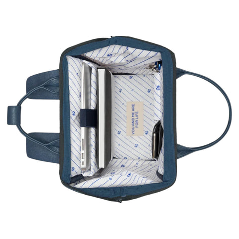 ZAINO ADVENTURE MEDIUM SAN GILJAN NAVY AND LIGHT BLUE CABAIA