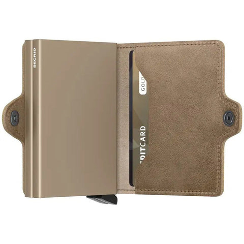 TWINWALLET SECRID VINTAGE TAUPE